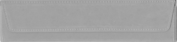 Uhrenbeutel aus beflocktem PVC (250x60 mm)